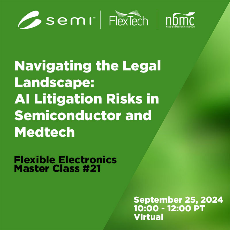 Flexible Electronics Master Class #21: Navigating the Legal Landscape ...